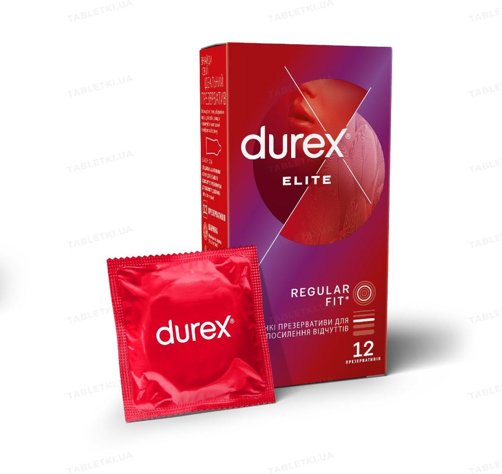 Презервативы Презервативы Durex Elite 12 шт купить,NaN