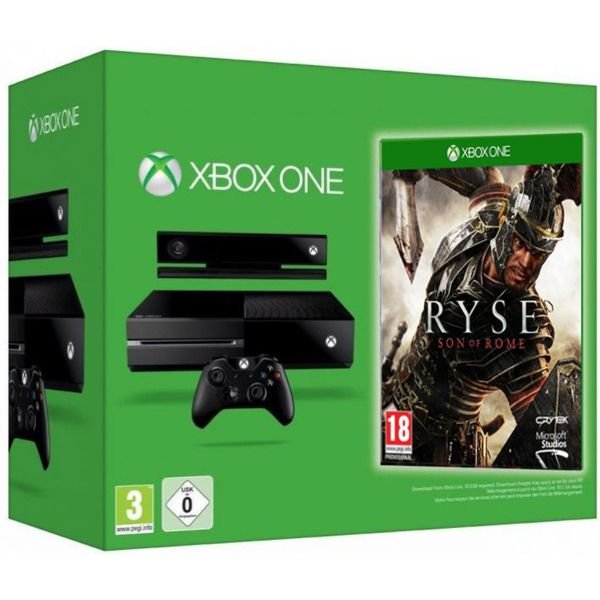  Игровая консоль Xbox One Microsoft X 500Gb + Ryse Son of Rome Legendary Edition черная купить,NaN