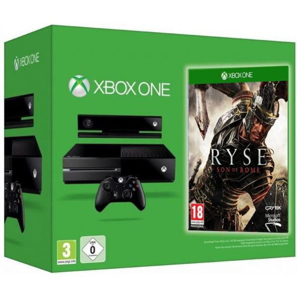  Игровая консоль Xbox One Microsoft X 500Gb + Ryse Son of Rome Legendary Edition черная купить,NaN