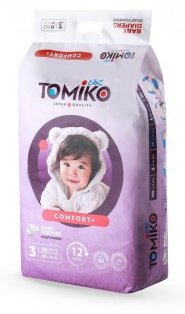 Подгузники Tomiko M, 58 шт
