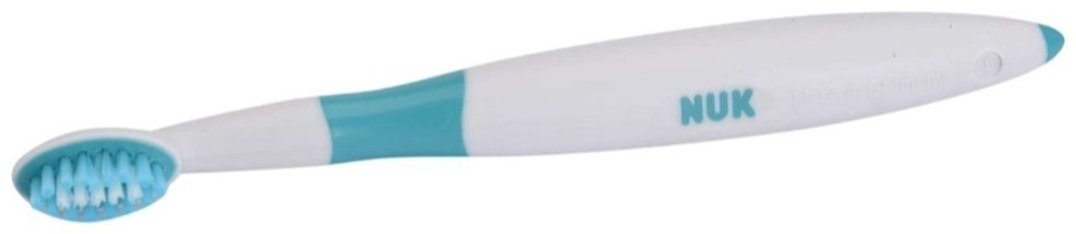 NUK с ограничителем 12&#43; мес зубная щетка мягкая 1 шт