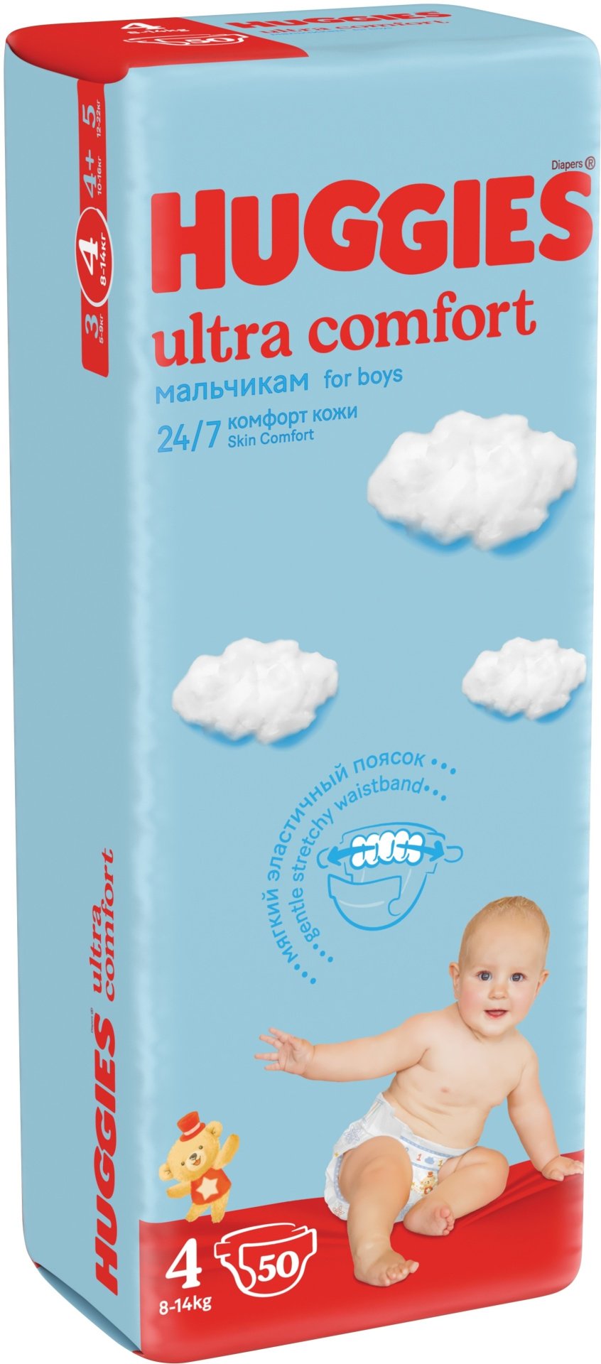 Подгузники Huggies Ultra Comfort 4, 50 шт