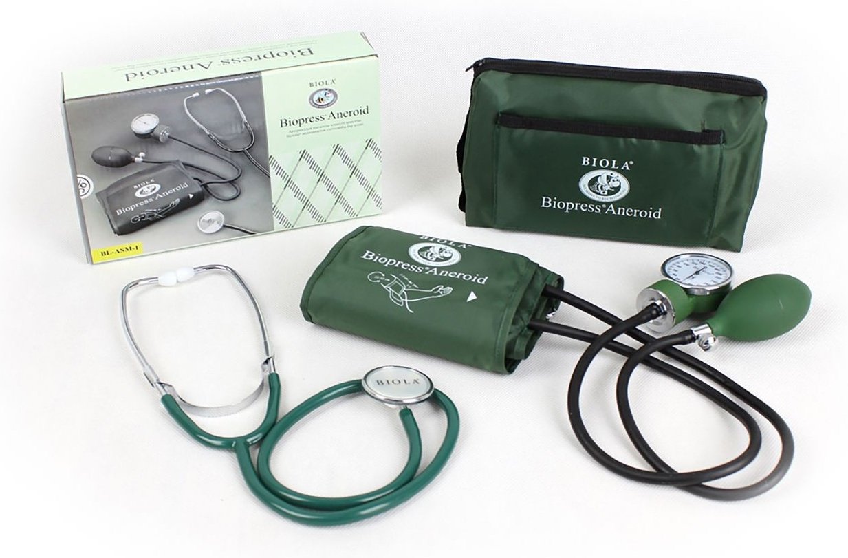 Тонометр ANEROID Biopress Aneroid BL-ASM-1 механический на плечо