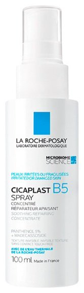 LA ROCHE-POSAY СICAPLAST B5 Мультивосстанавливающий спрей для чувствительной, раздраженной и поврежденной кожи детей и взрослых, 100 мл купить,NaN