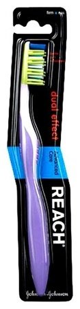 Reach Dual Effect зубная щетка жесткая 1 шт купить,NaN