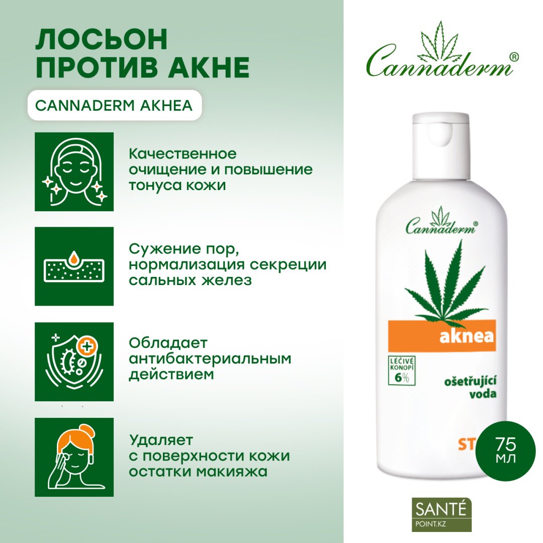 Cannaderm лосьон Акнеа 200 мл купить,NaN