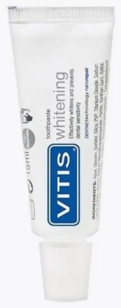 Vitis Medium с зубной пастой набор по уходу за полостью рта средняя 2 шт