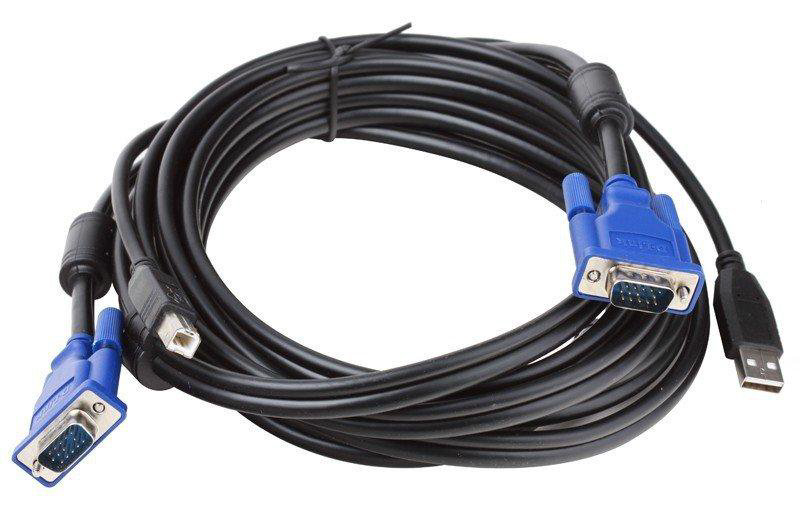 Кабель D-Link DKVM-СВ15 черный купить,NaN