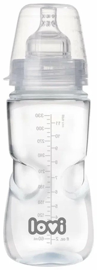 Бутылочка LOVI Medical+ 21/560 330 мл прозрачный купить,NaN