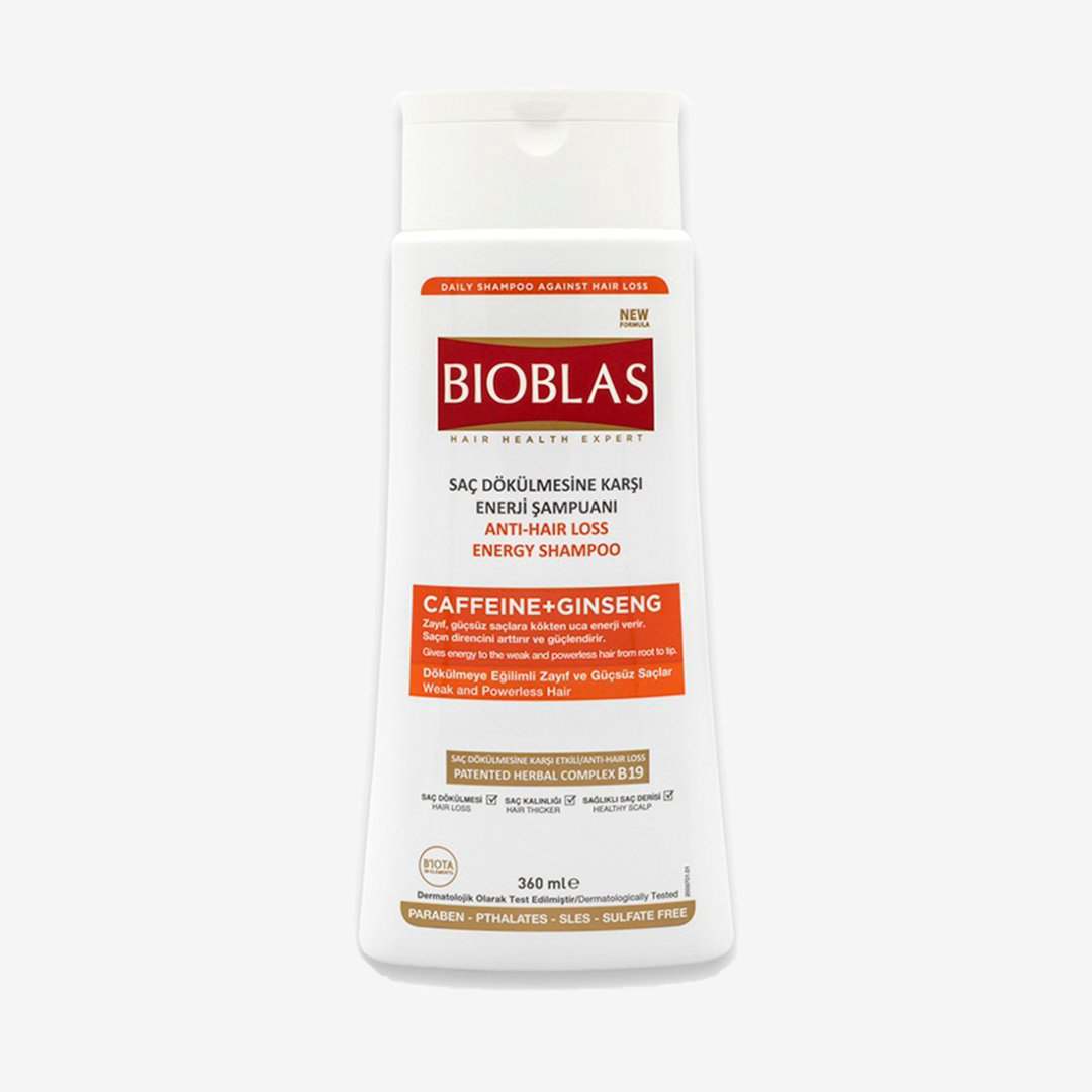 BIOBLAS CAFFEINE+GINSENG шампунь 360 мл купить,NaN