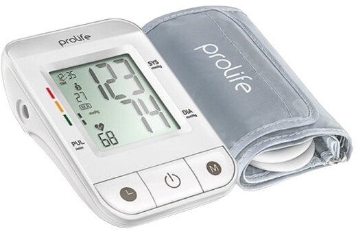 Тонометр Prolife PA2 BT с адаптером автоматический на плечо