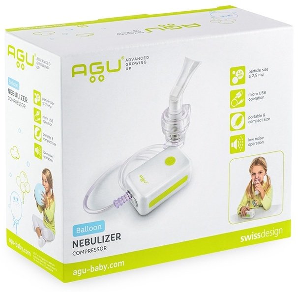 AGU Balloon компрессорный ингалятор для всех возрастов