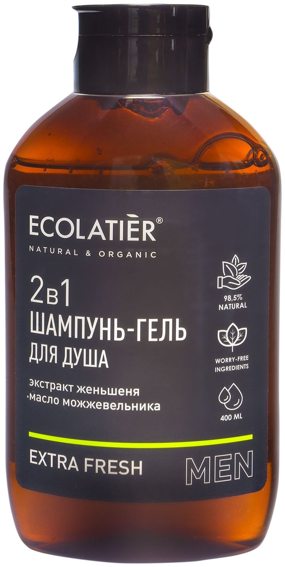 Ecolatier Extra Fresh гель-шампунь 400 мл купить,NaN