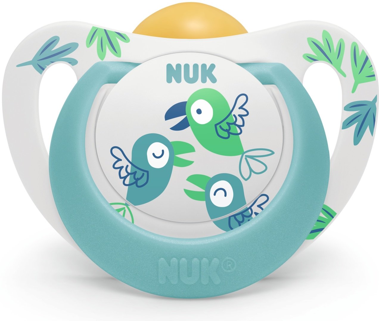 Набор пустышек NUK Star NUK10734075_2, 2 шт, голубой купить,NaN