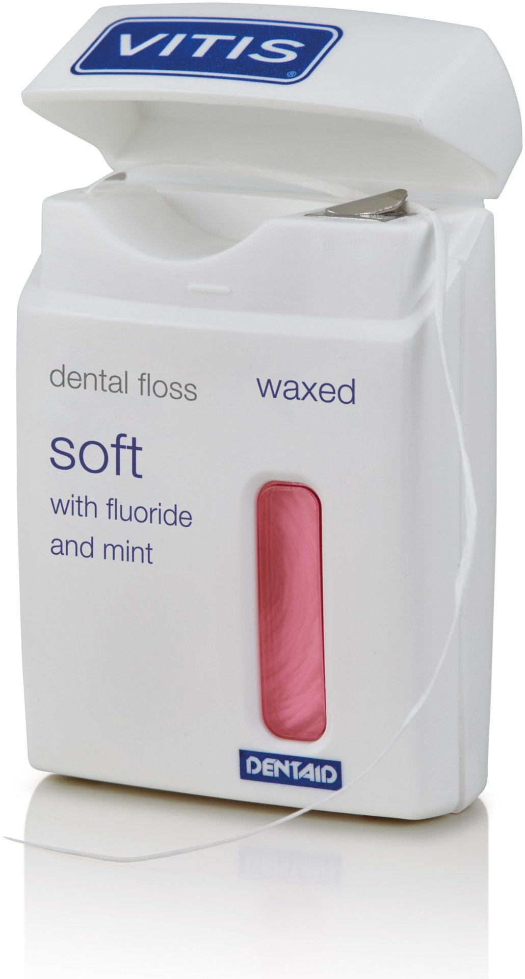 Зубная нить Vitis Вощенная зубная нить мягкая круглая 50 м