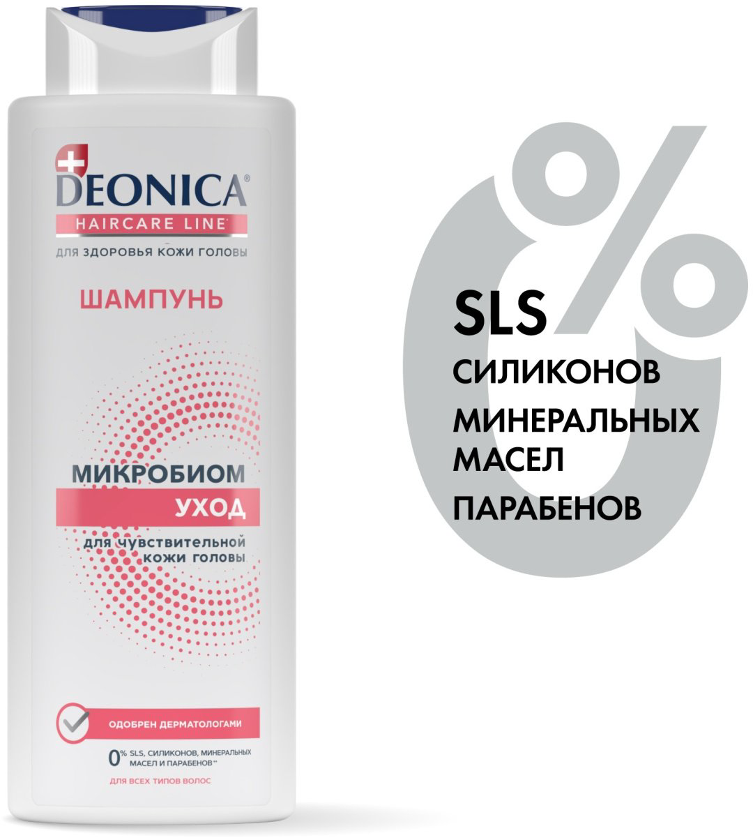 Deonica Микробиом Уход шампунь 380 мл купить,NaN