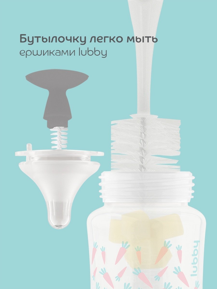 Бутылочка Lubby 20154 250 мл прозрачный купить,NaN
