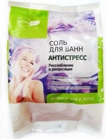 NaturaЛист Антистресс морская соль 500 г купить,NaN