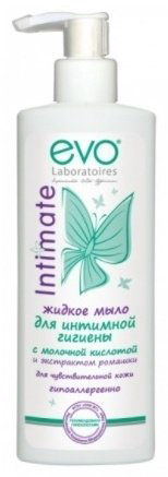 EVO Laboratoires Intimate с молочной кислотой и экстрактом ромашки мыло для интимной гигиены 200 мл купить,NaN