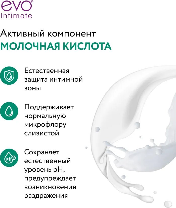 EVO Laboratoires Intimate с молочной кислотой и экстрактом ромашки мыло для интимной гигиены 200 мл купить,NaN