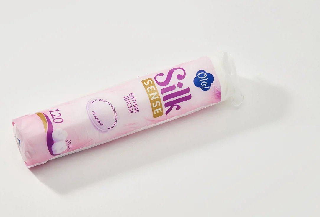 Ola ватные диски Silk sense 120 шт купить,NaN