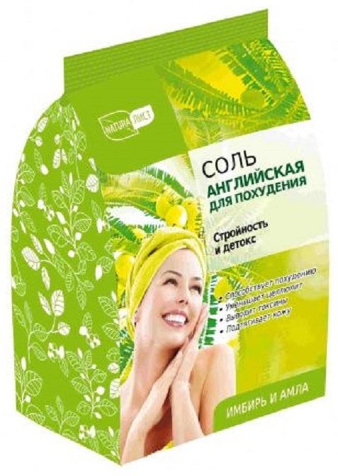 NaturaЛист для похудения английская соль 500 г купить,NaN