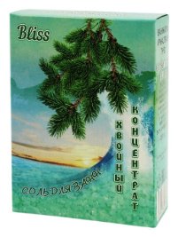 Bliss Хвойный концентрат морская соль 450 г купить,NaN