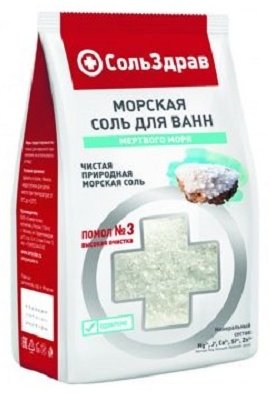 СольЗдрав Соль мертвого моря морская соль 800 г купить,NaN