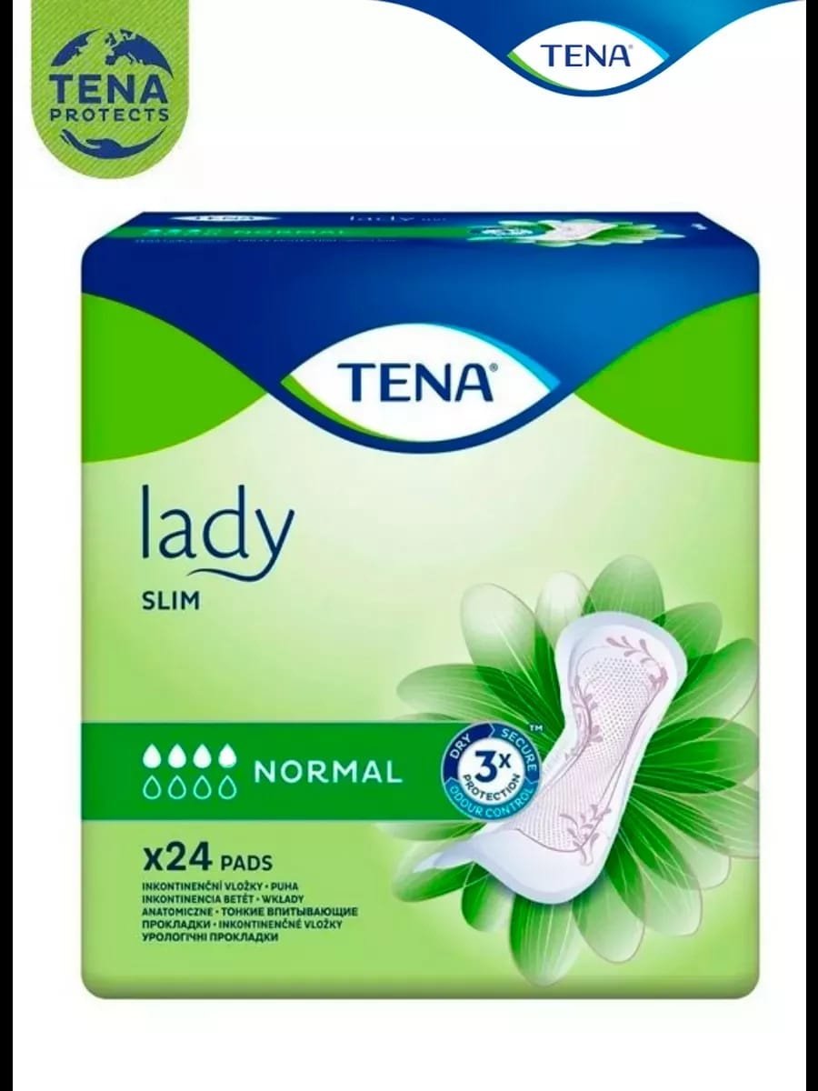 Прокладки урологические TENA Lady Slim Normal 24 шт