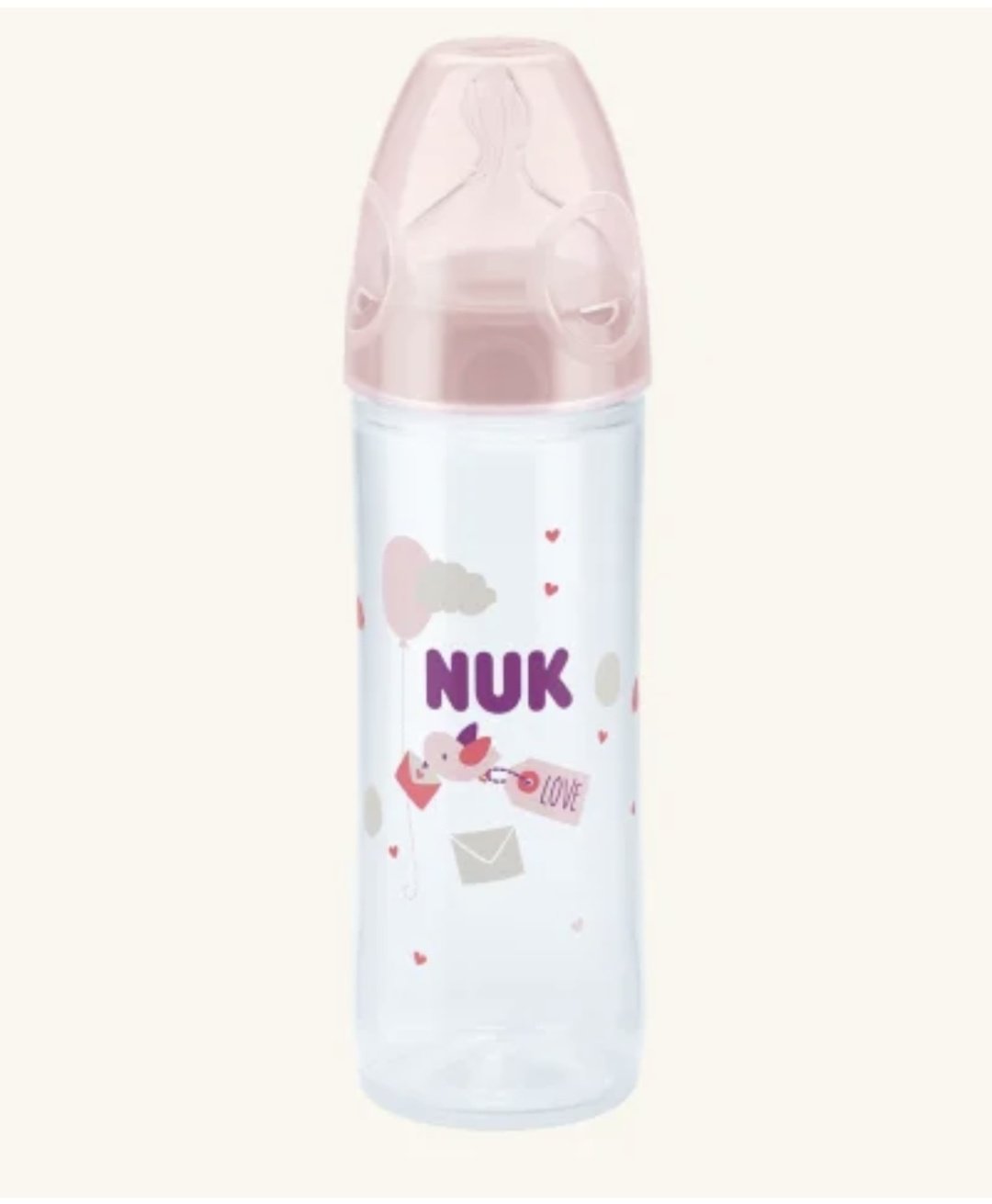 Бутылочка NUK 10741625 250 мл розовый купить,NaN
