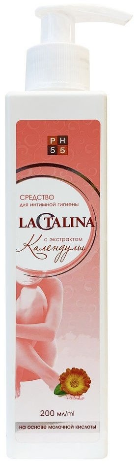 Аклен Lactalina с экстрактом календулы гель для интимной гигиены 200 мл купить,NaN