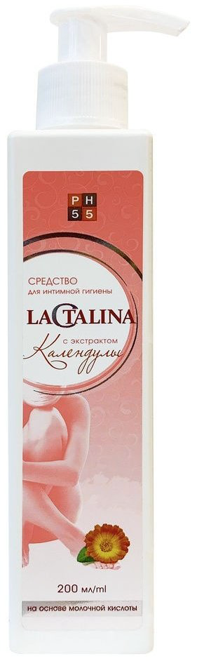 Аклен Lactalina с экстрактом календулы гель для интимной гигиены 200 мл купить,NaN