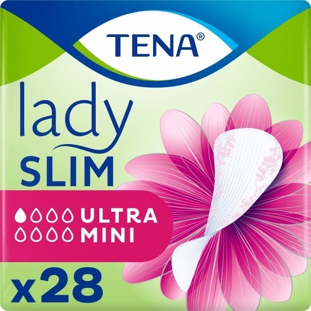 Прокладки урологические TENA Lady Slim Ultra Mini 28 шт