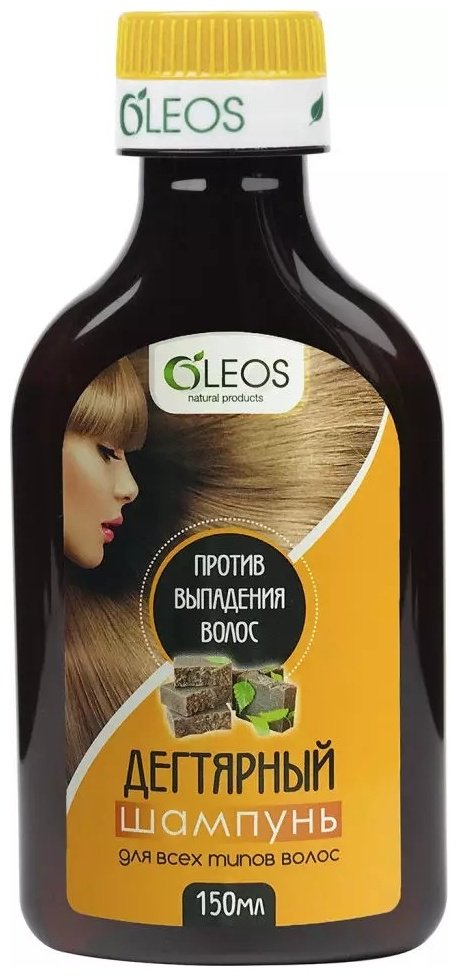 OLEOS Дегтярный шампунь 150 мл купить,NaN