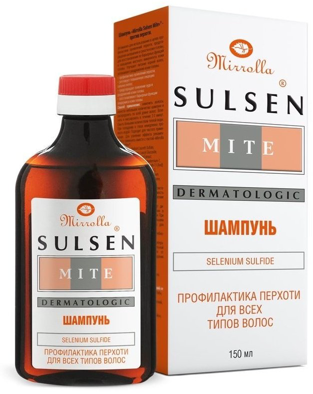Mirrolla Sulsen Mite шампунь 150 мл купить,NaN