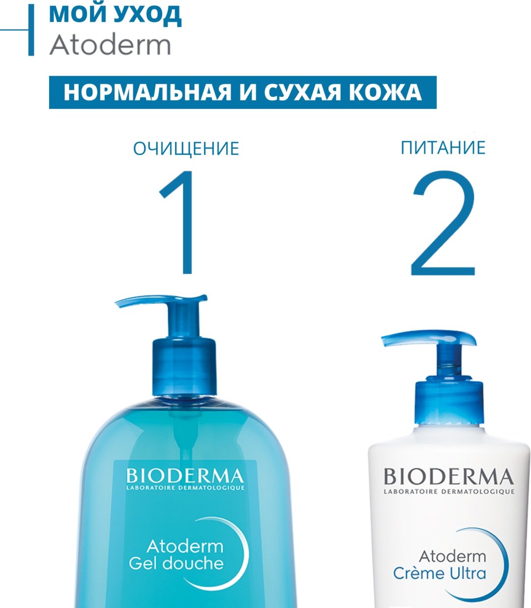Bioderma Atoderm Ultra-Gentle гель 100 мл купить,NaN