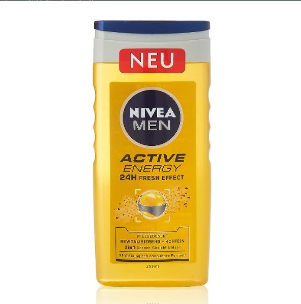 NIVEA Men Active Energy гель-шампунь 250 мл купить,NaN