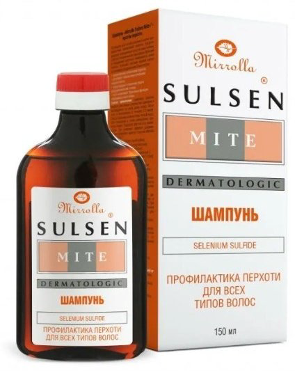 Mirrolla Sulsen Mite шампунь 150 мл купить,NaN