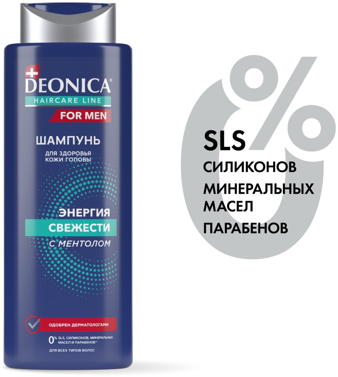 Deonica Энергия Свежести с ментолом шампунь 380 мл купить,NaN