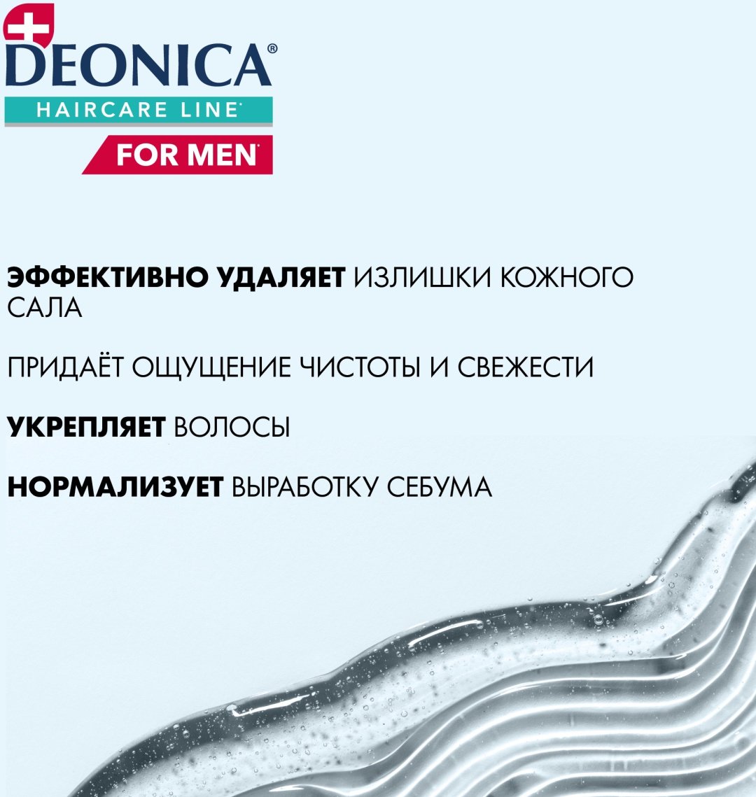 Deonica Энергия Свежести с ментолом шампунь 380 мл купить,NaN