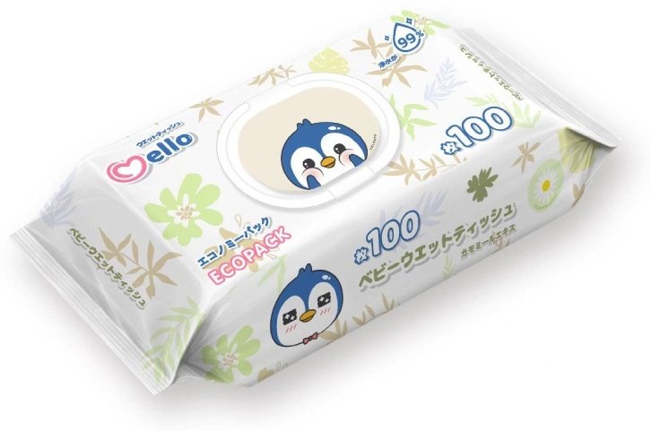 Детские влажные салфетки Mello влажные салфетки 100 шт