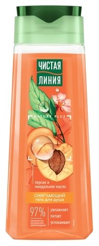ЧИСТАЯ ЛИНИЯ Смягчающий персик и миндальное масло гель 250 мл купить,NaN