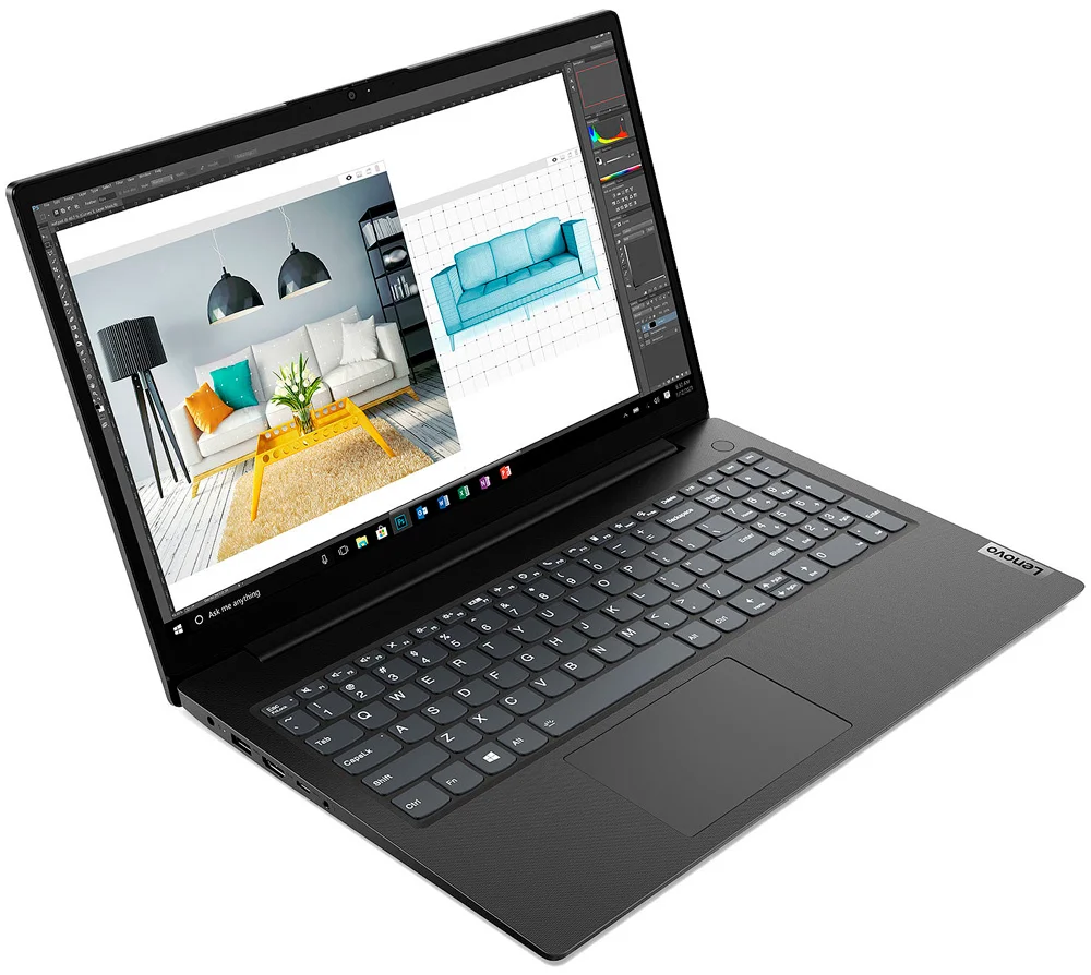 Ноутбук Lenovo V15 G2 ALC 82KD002SRU 15.6" Black - ForteMarket Ноутбук Lenovo V15 G2 ALC 82KD002SRU 15.6" Black купить,0