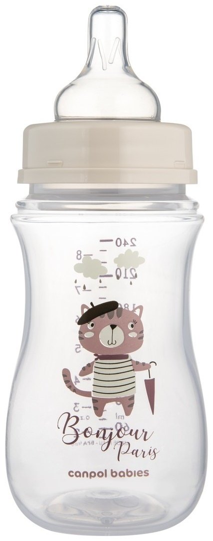 Бутылочка Canpol Babies PP Easy Start Bonjour Paris 35/232_pin прозрачный купить,NaN