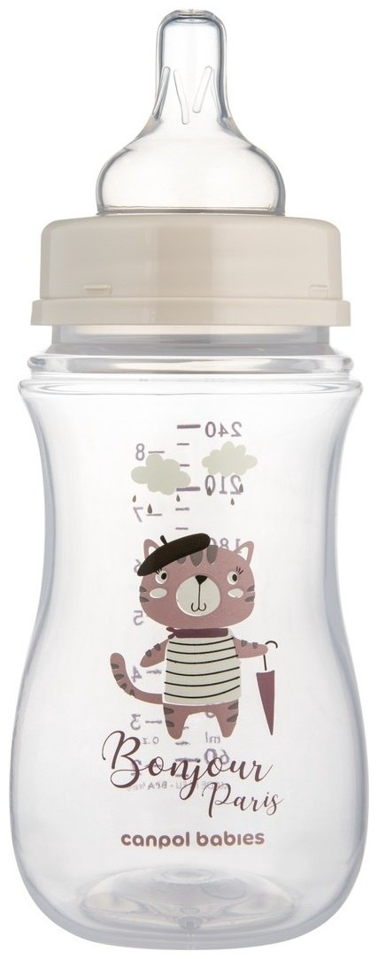 Бутылочка Canpol Babies PP Easy Start Bonjour Paris 35/232_pin прозрачный купить,NaN