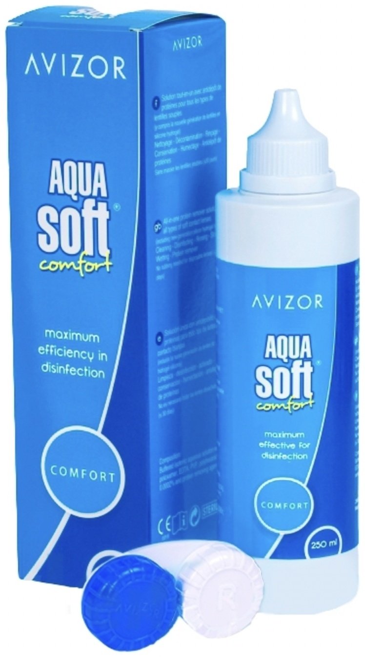Раствор для линз Avizor Аква Софт Комфорт 250 мл