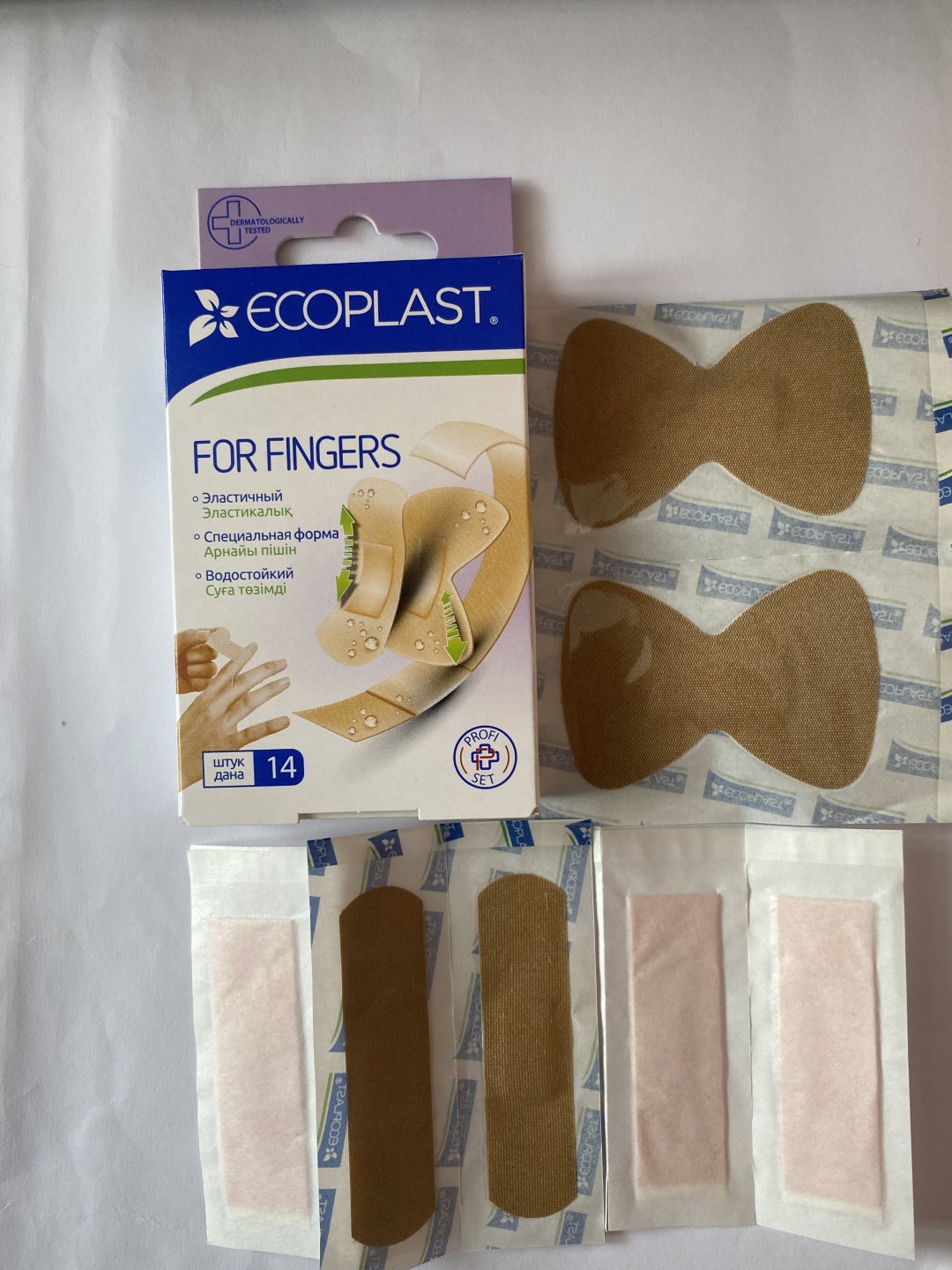 Пластырь &#34;For fingers&#34; (для пальцев) эластичный 14 шт не стерильно