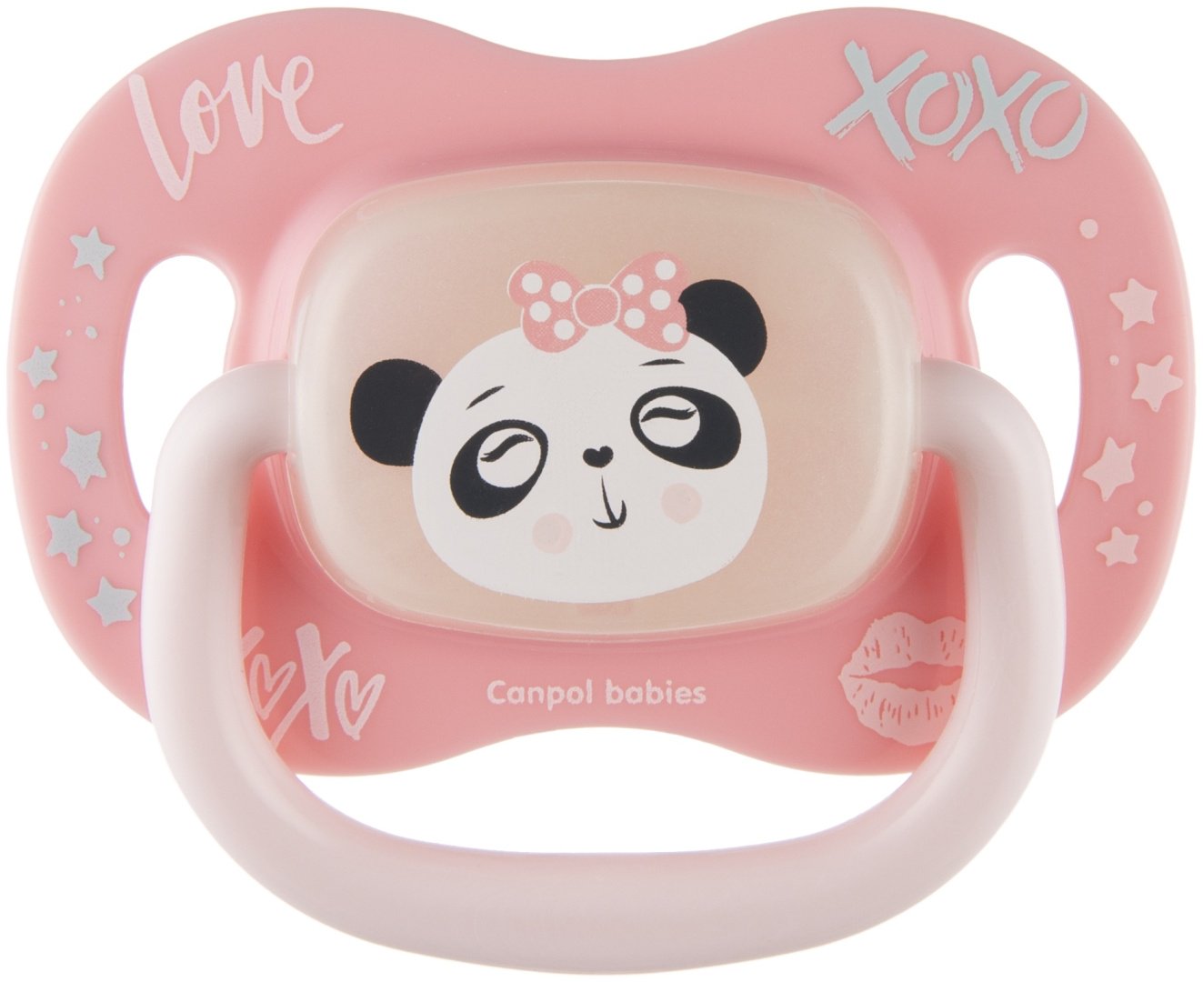 Пустышка Canpol Babies 5901691870208, 1 шт, розовый купить,NaN