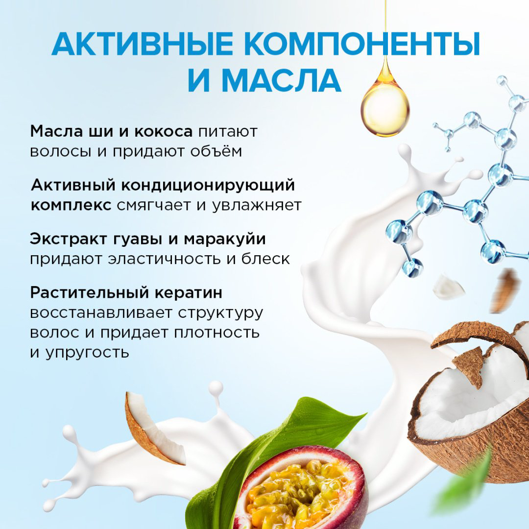 Synergetic бальзам Объем и укрепление волос 400 мл купить,NaN