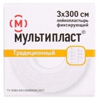 Пластырь Традиционный 1 шт не стерильно